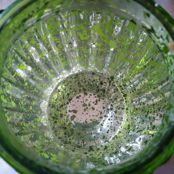 Mercury Glass Lantern Hanging Candle Light Candle - Picture 4 of 8